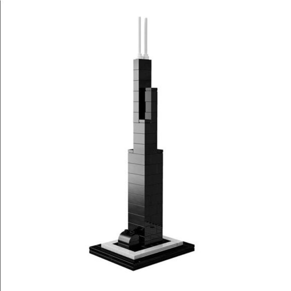 LEGO 21000 WILLIS AKA SEARS TOWER (2008) - 1st EDITION RETIRED ULTRA RARE - Picture 6 of 7